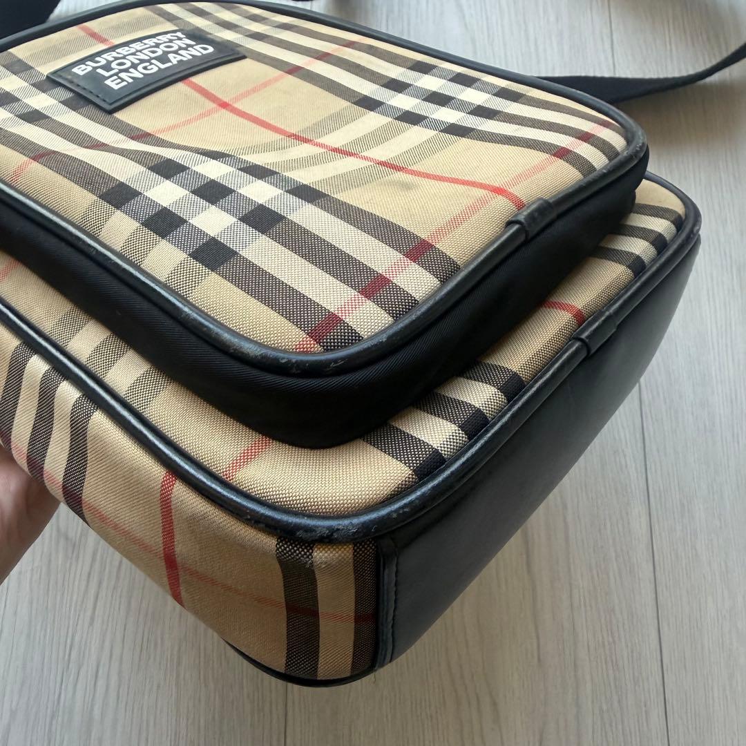 バーバリー BURBERRY チェック柄 ショルダーバッグ
