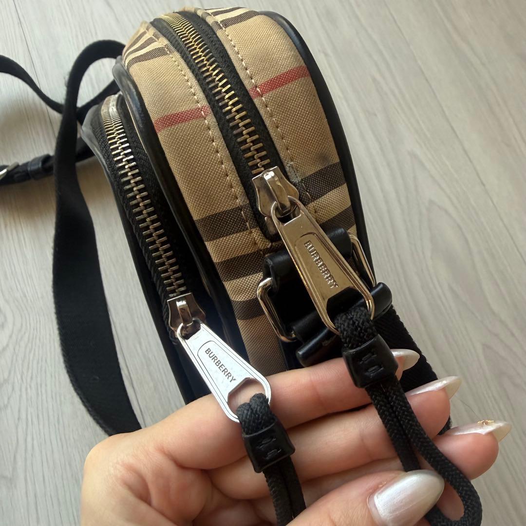 バーバリー BURBERRY チェック柄 ショルダーバッグ