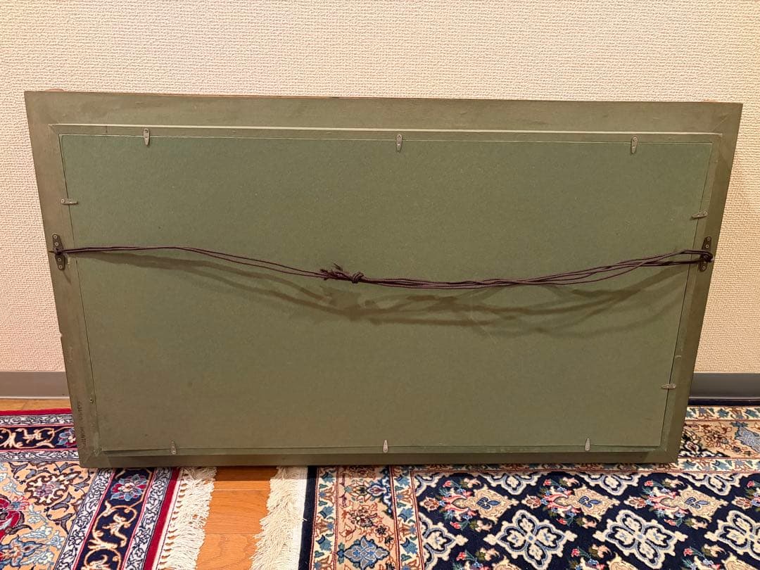 油彩 リアリズム 写実絵画 アンティーク サイン有り