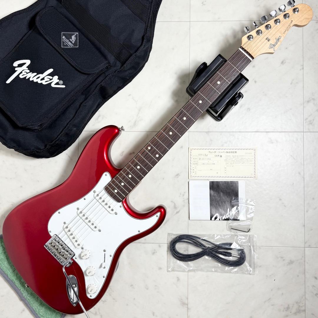 超美品 Fender Japan ST-43J CAR ストラトキャスター