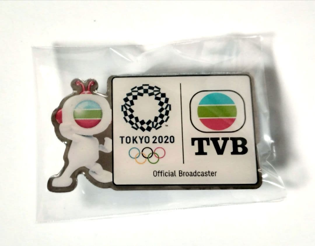 東京オリンピック TVB ピンバッジ