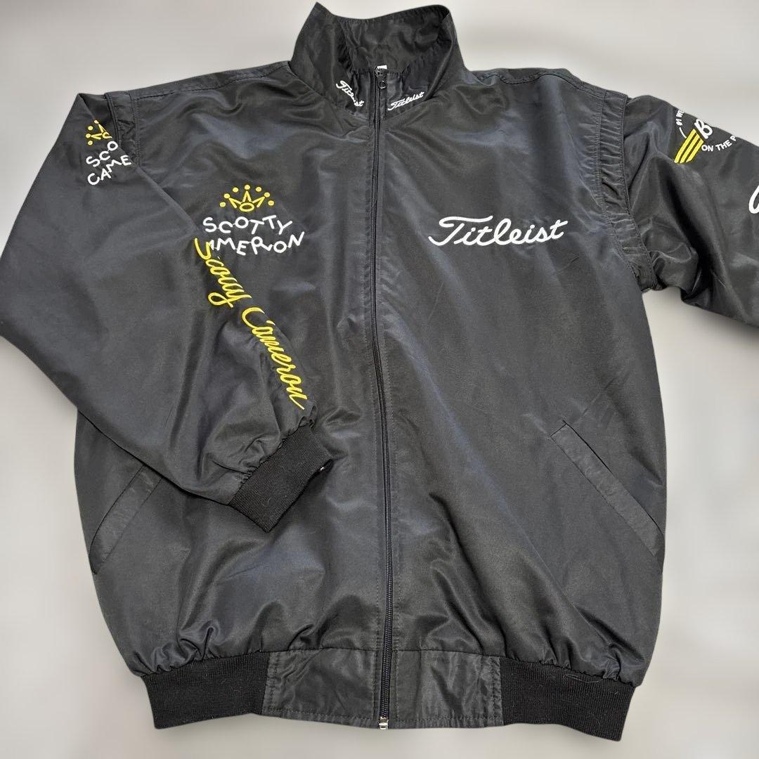 Titleist Scotty Cameron 黒ジャケット