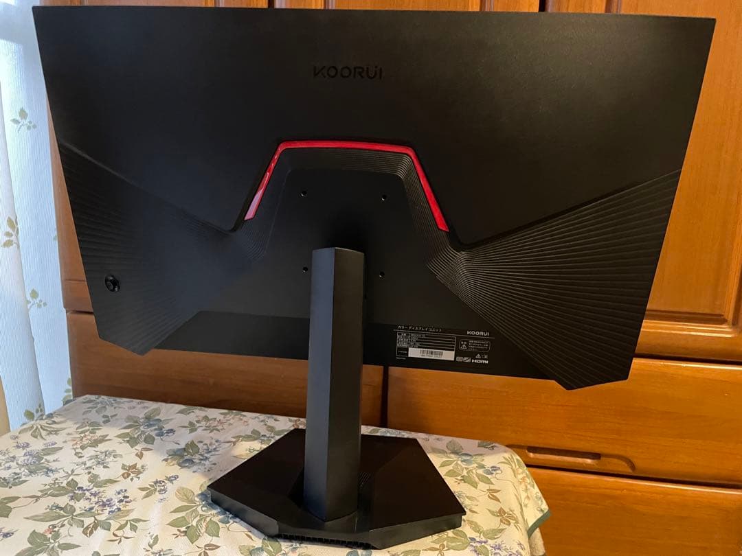 中古KOORUI GN03 27インチ ゲーミングモニター WQHD 170Hz