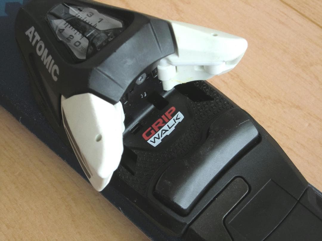 ■■送料無料■ATOMIC■子供用スキーフルセット■板90靴19■WAX済■■