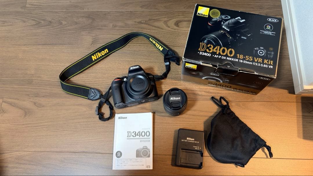 Nikon D3400 18-55VRキット　 デジタル一眼レフカメラ