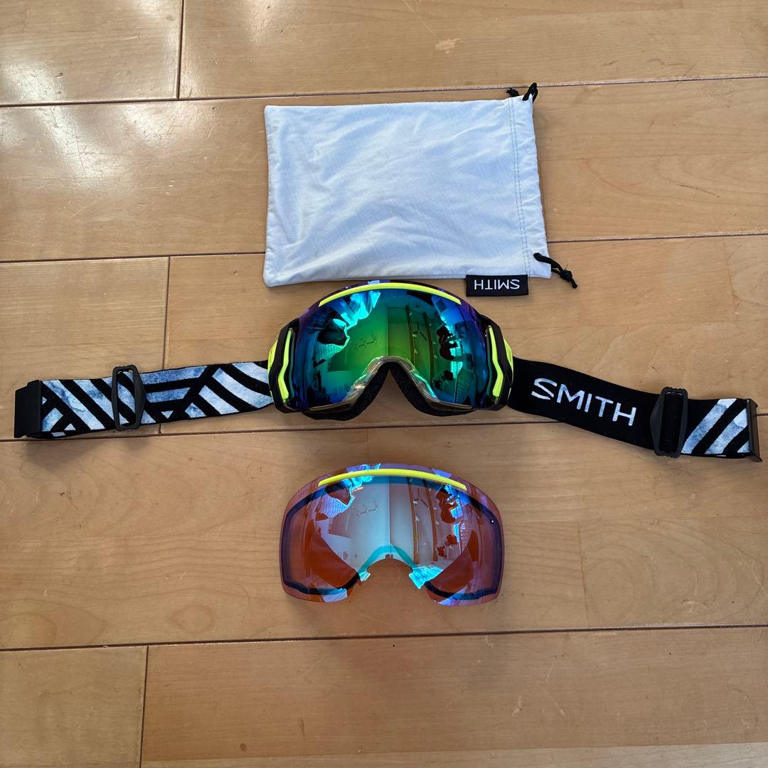SMITH I/O7 Chromapopゴーグル 交換レンズ付き