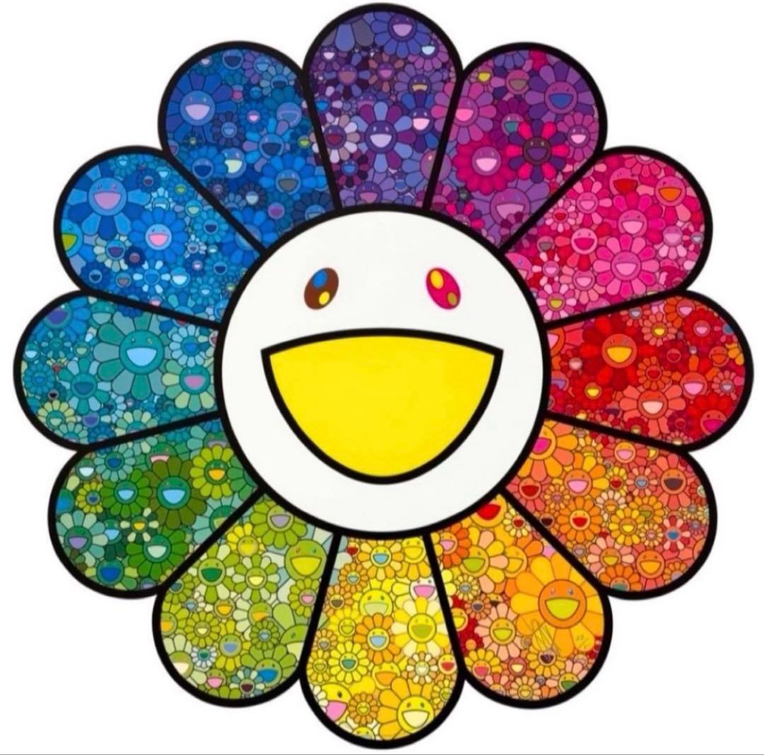 村上隆 お花がスパークル！ エディションプリント 直筆サイン 新品未開封