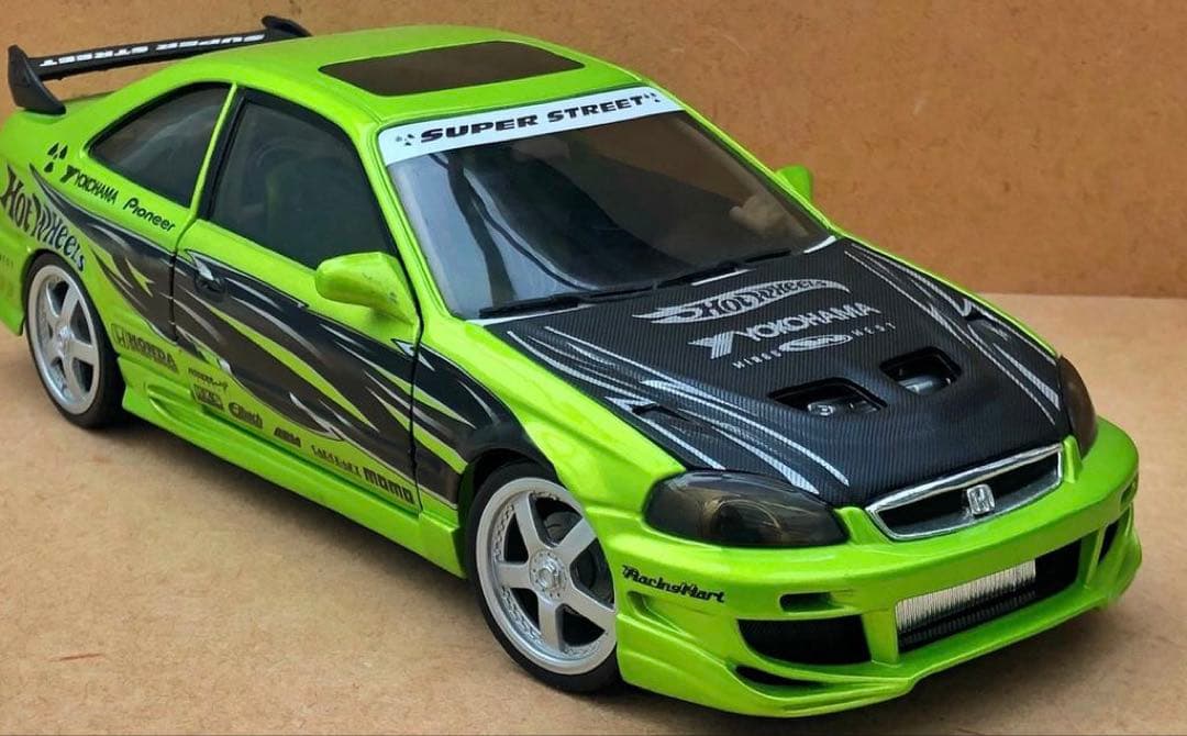 カスタム　ホンダ　シビックS スーパーストリートエディション　ワイスピ