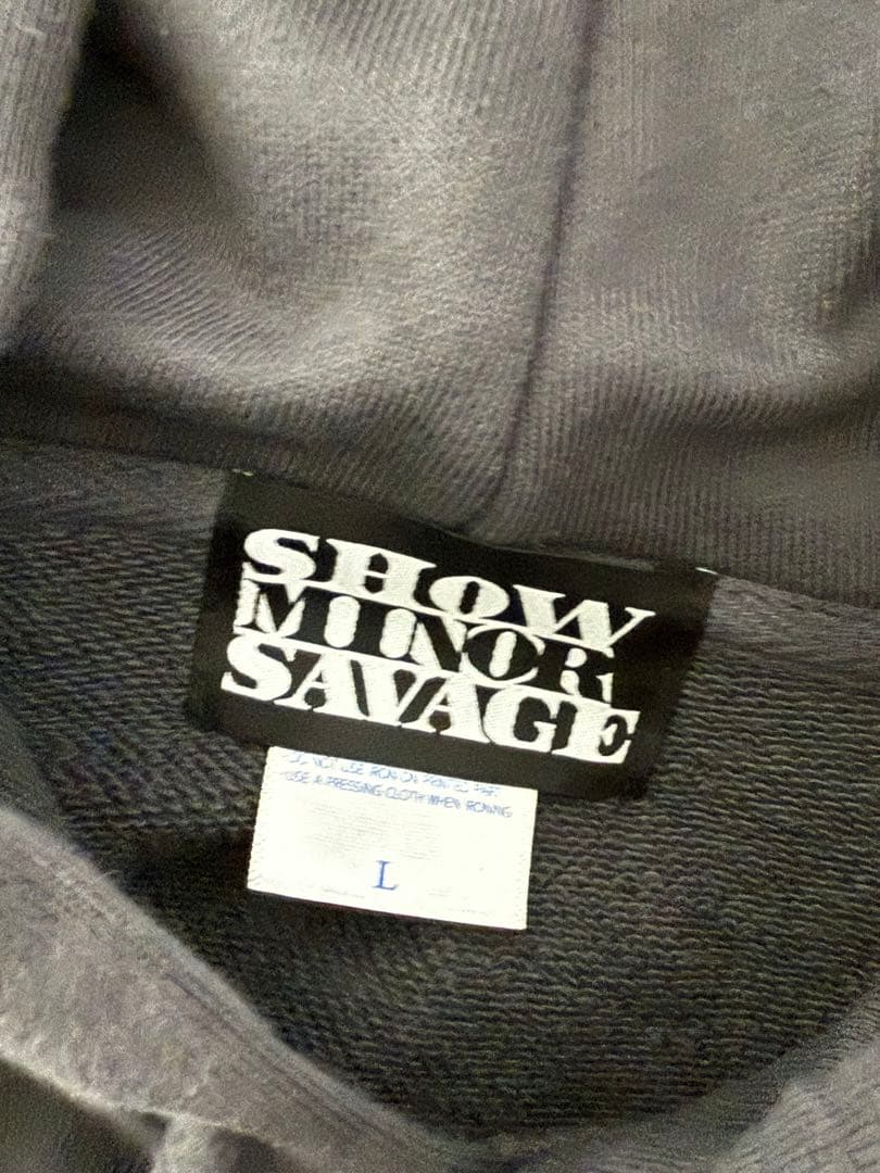 【最終値下げ！】新品未使用【レア】ShowMinorSavage パーカー L