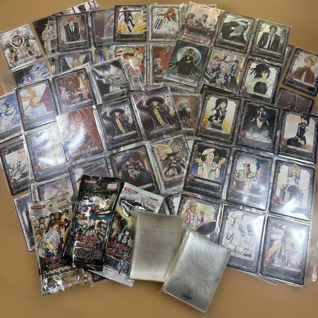 D.Gray-manカード200枚以上+専用カードスリーブ+パッケージ