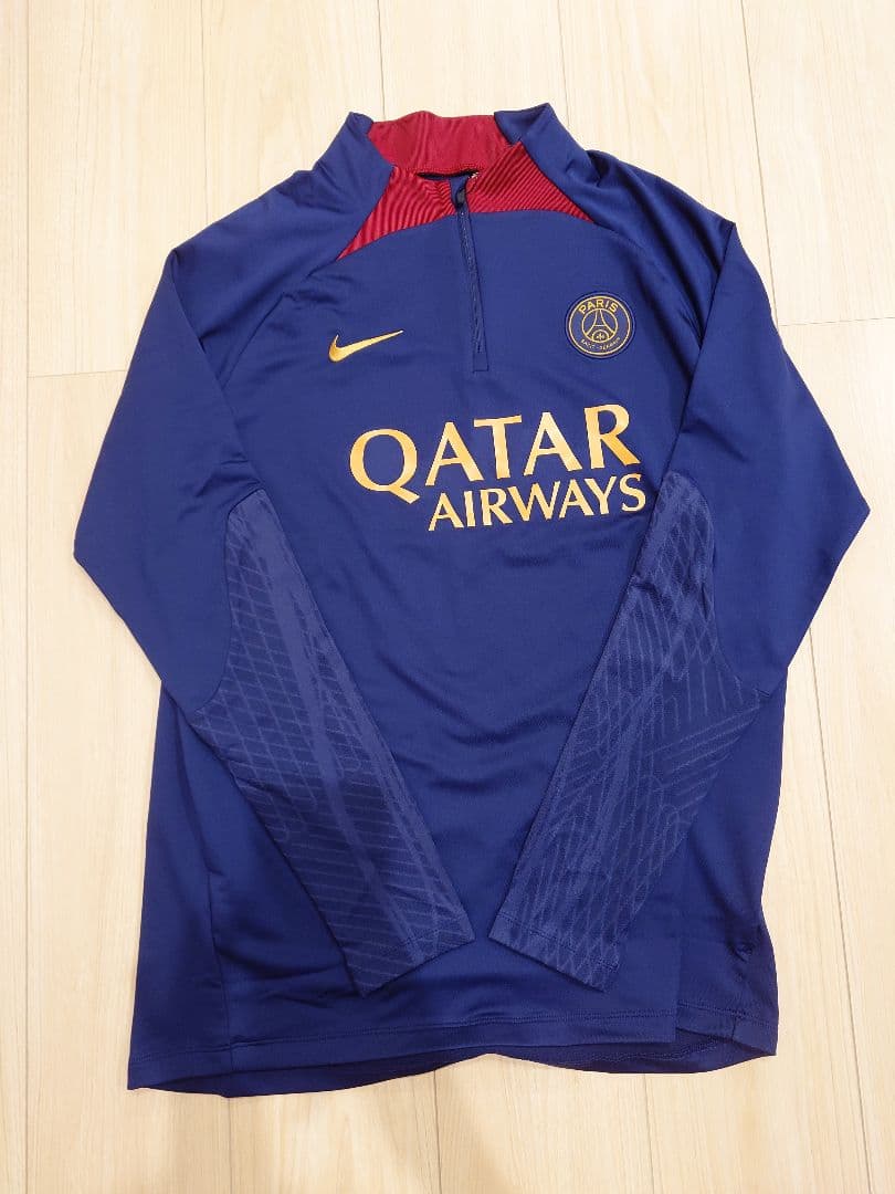 パリサンジェルマン ストライク ドリルトップ(ネイビー) L