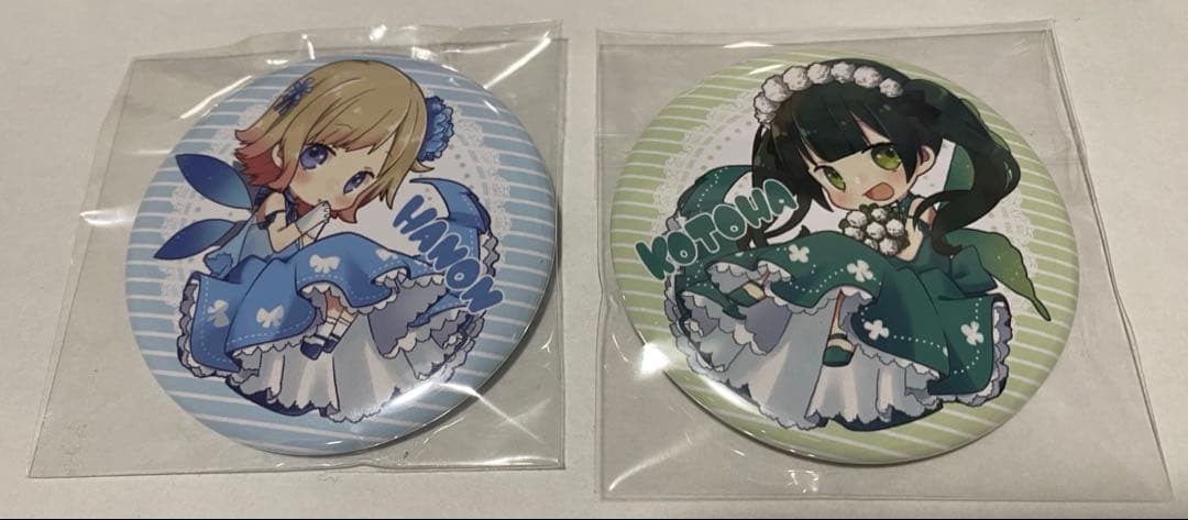 はのこと らんだむ缶バッジ