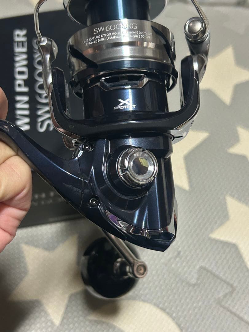 シマノ ２１ツインパワーSW 6000XG 中古美品