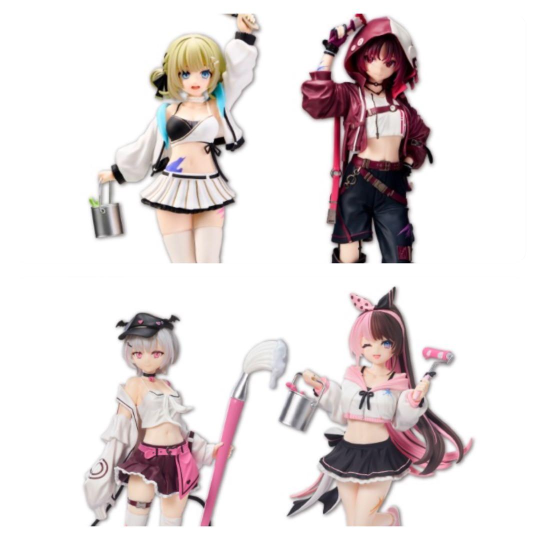 GiGO限定ぶいすぽっ！ スケールフィギュア ４種