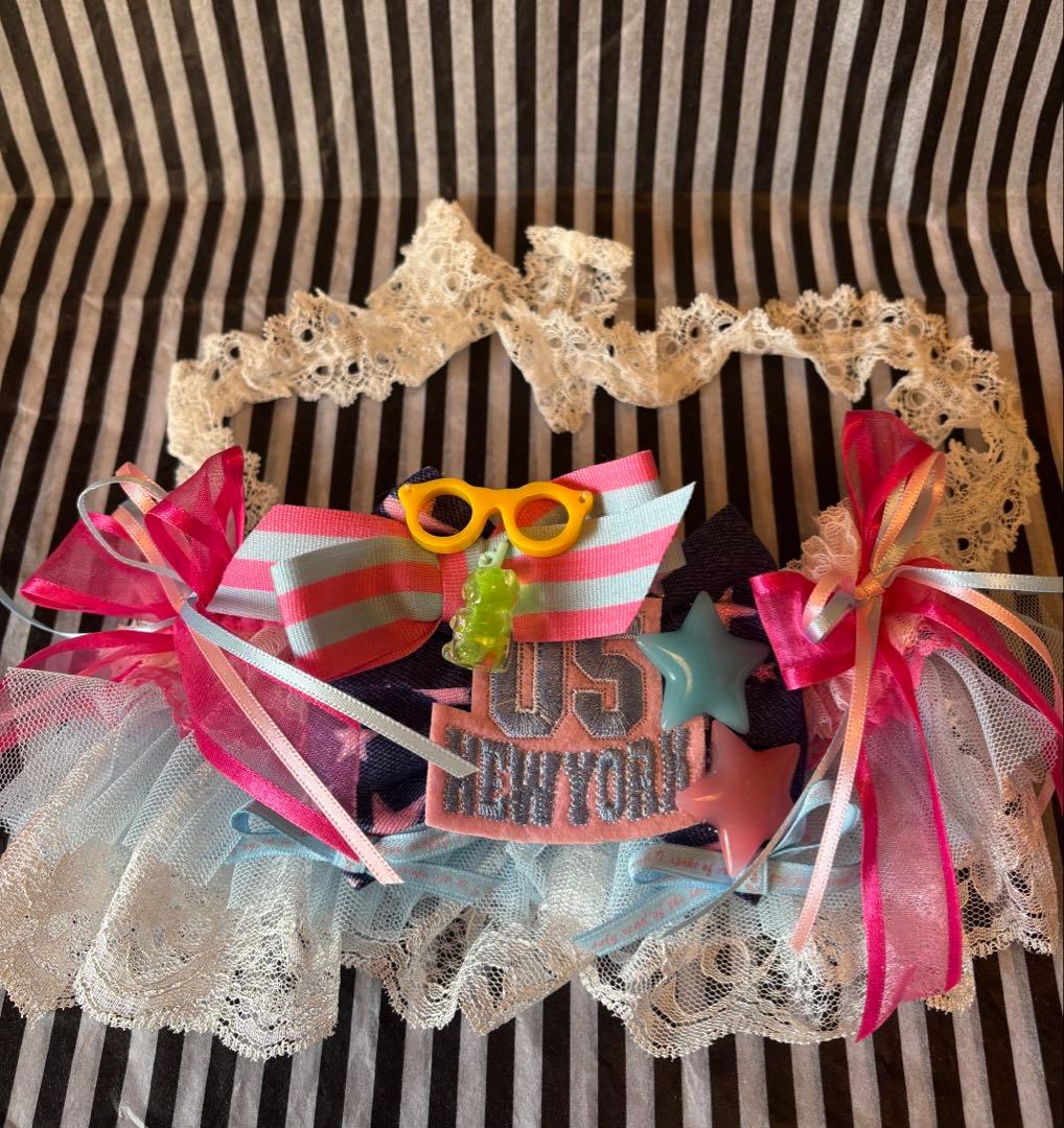 ⑨Parti du Ruban ケープタイプ　ネックアクセサリー　犬用品　写真