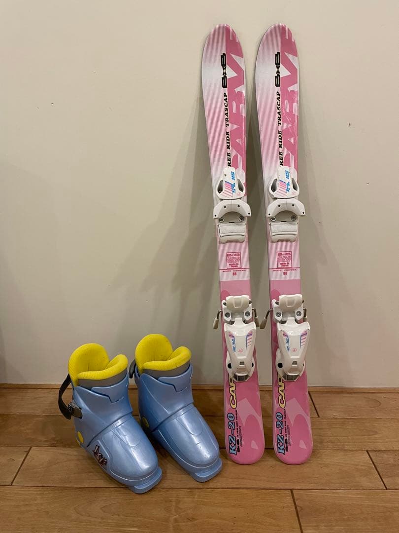スキーセット 板88cm ブーツ18cm 子ども用