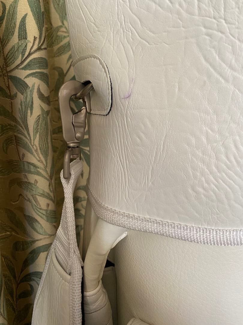 【BELDING】素敵なホワイト 白 キャディバッグ ★冬の白はお洒落★おまけ付