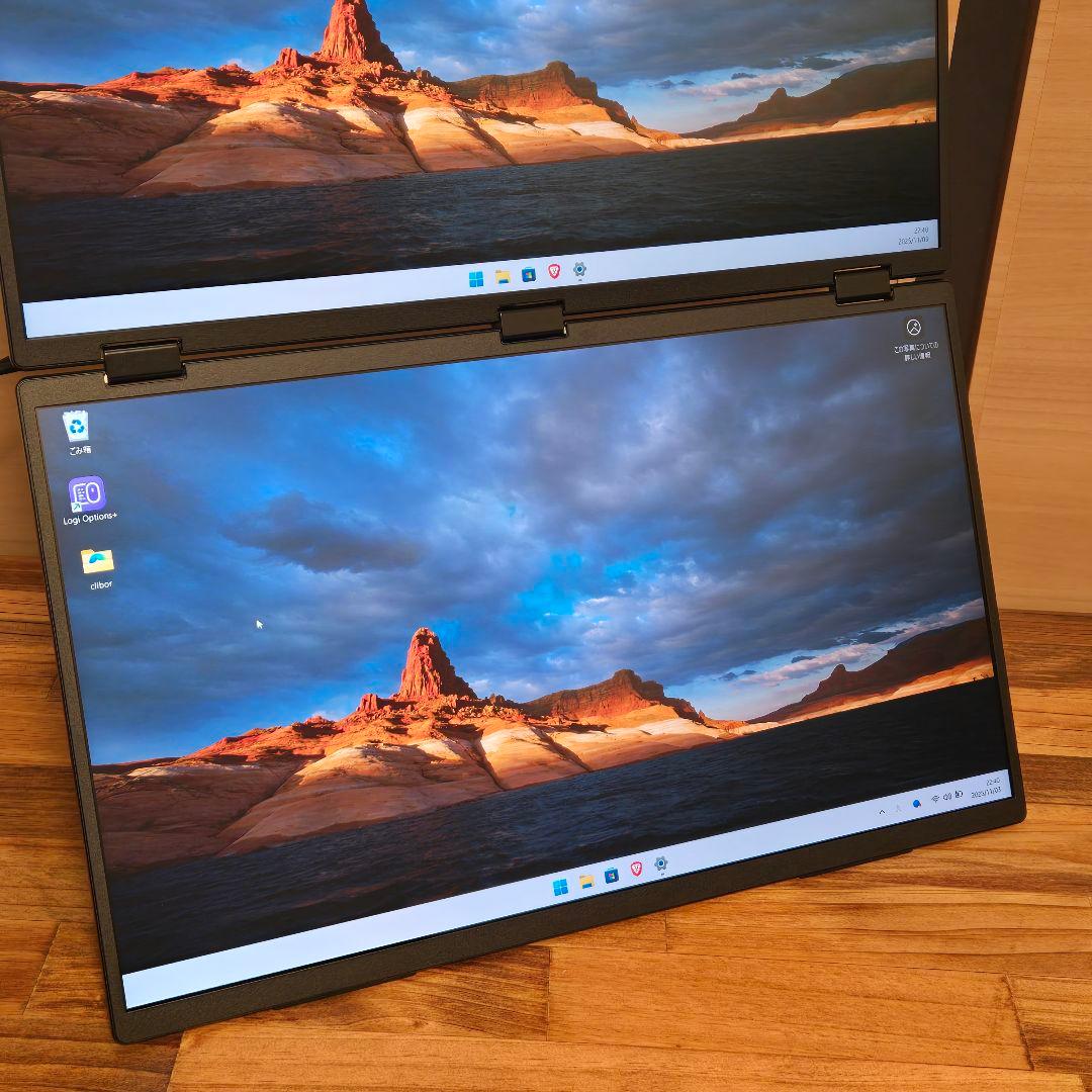 InnoView デュアル 18.5インチ モバイルモニター PM509