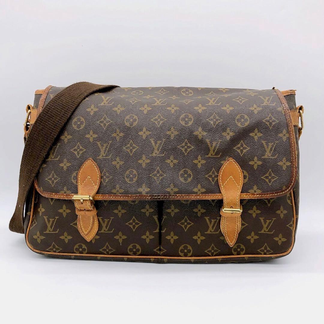 【LOUIS VUITTON】ジベシエールGM モノグラム　ショルダーバッグ