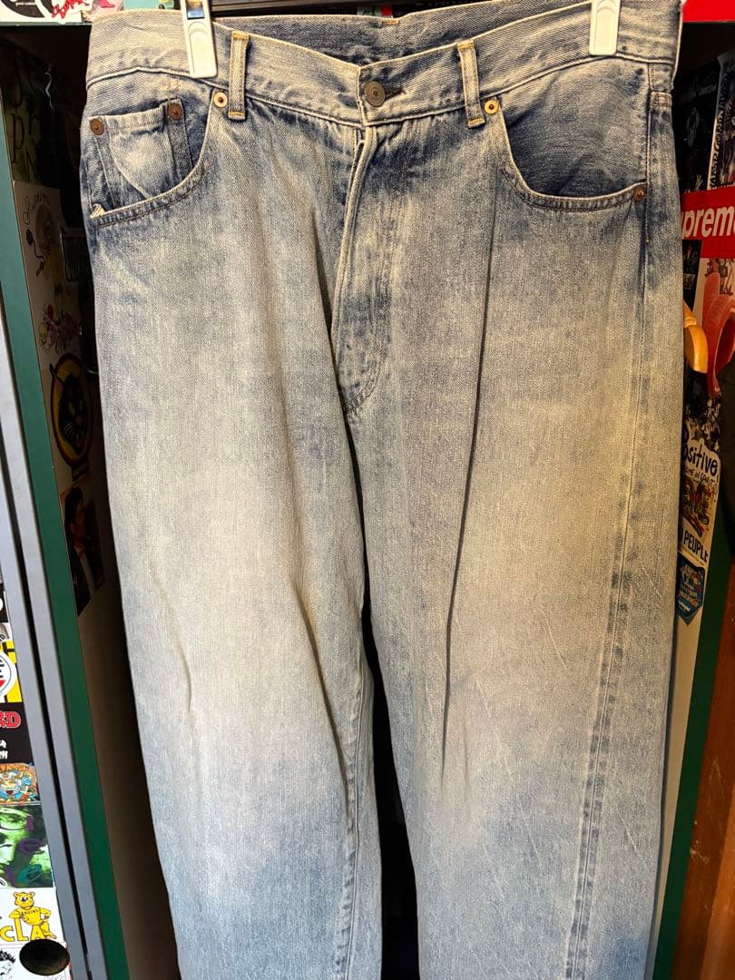 COMOLI（コモリ）23SS デニム5Pパンツ (BLEACH) サイズ2