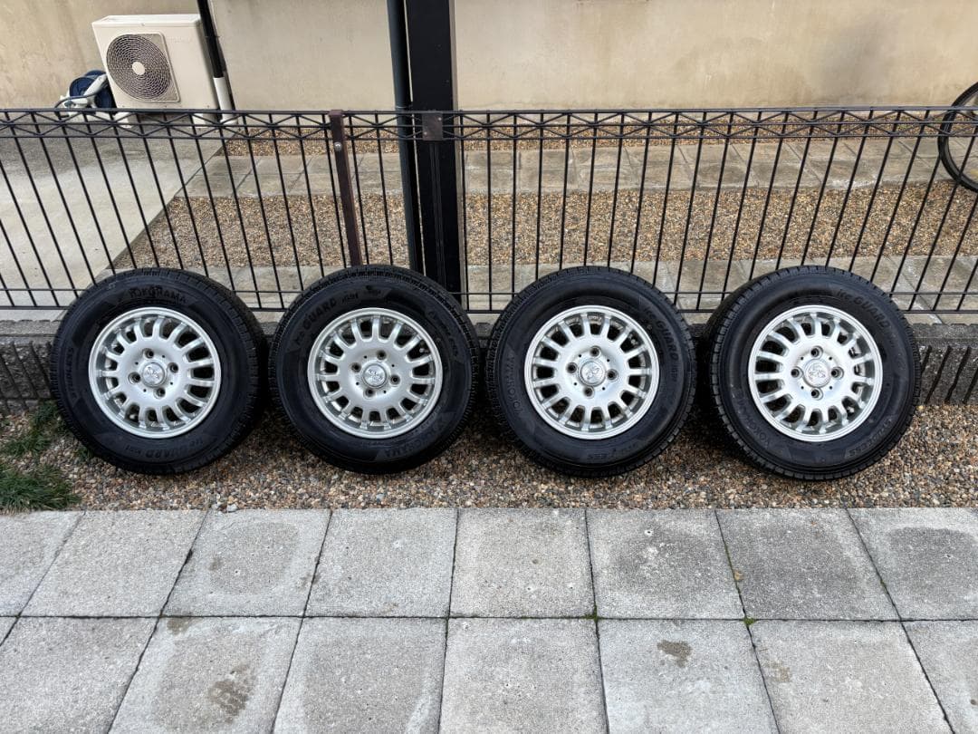 バリ山 Weds VICENTE 4本 iceGUARD 145/80R12