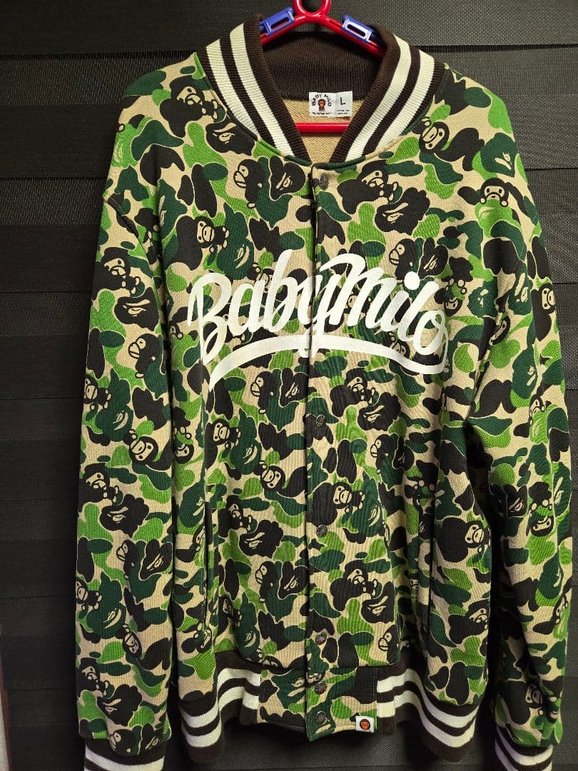 A BATHING APE カモフラ柄 カモフラ ボンバージャケット