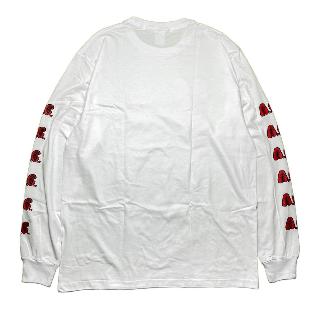 Anal Cunt XLサイズ ロンT/長袖Tシャツ 白