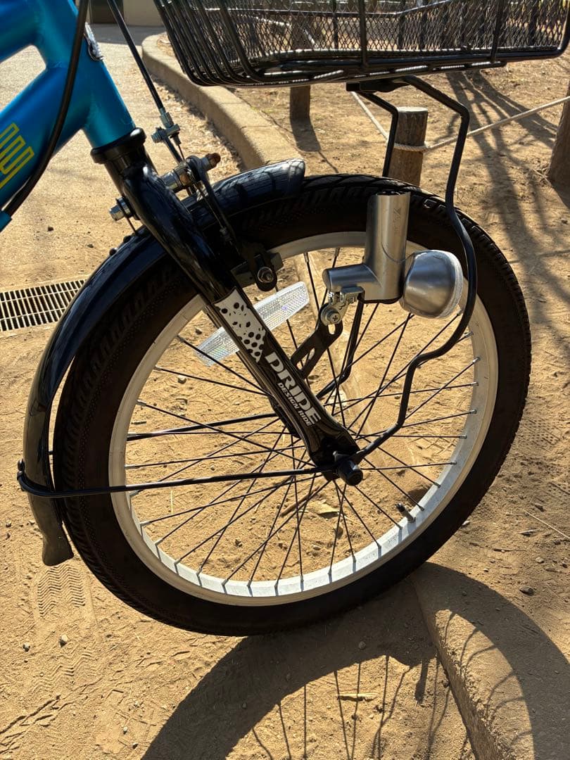 世田谷区直接引渡し限定20インチ　あさひ　ドライド　6段階変速　子供用自転車 青