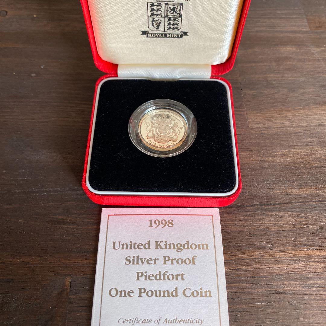 イギリス　1ポンド ピエフォー　1998年