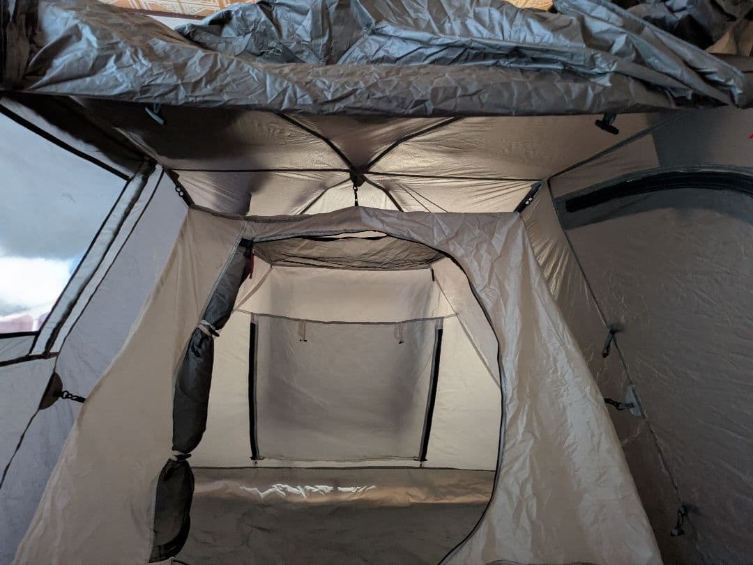 DOD BIKE IN キャンプ　テント グレー