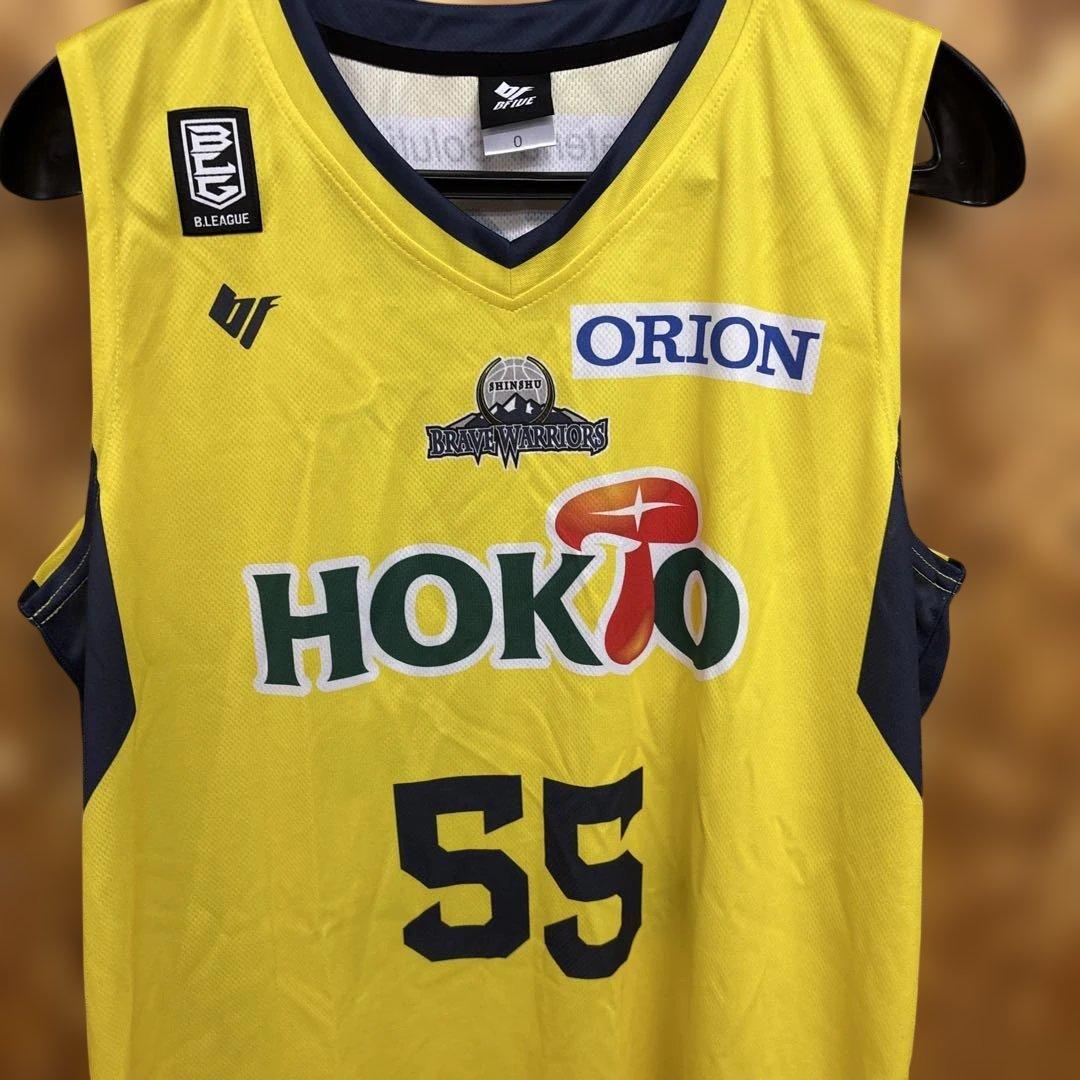 アンソニー・マクヘンリー　直筆サイン入り　ユニホーム　信州ブレイブウォリアーズ