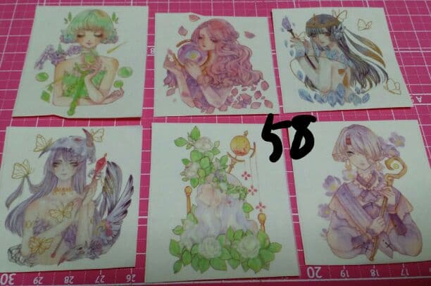 人物マステ1ループ切り売り110円