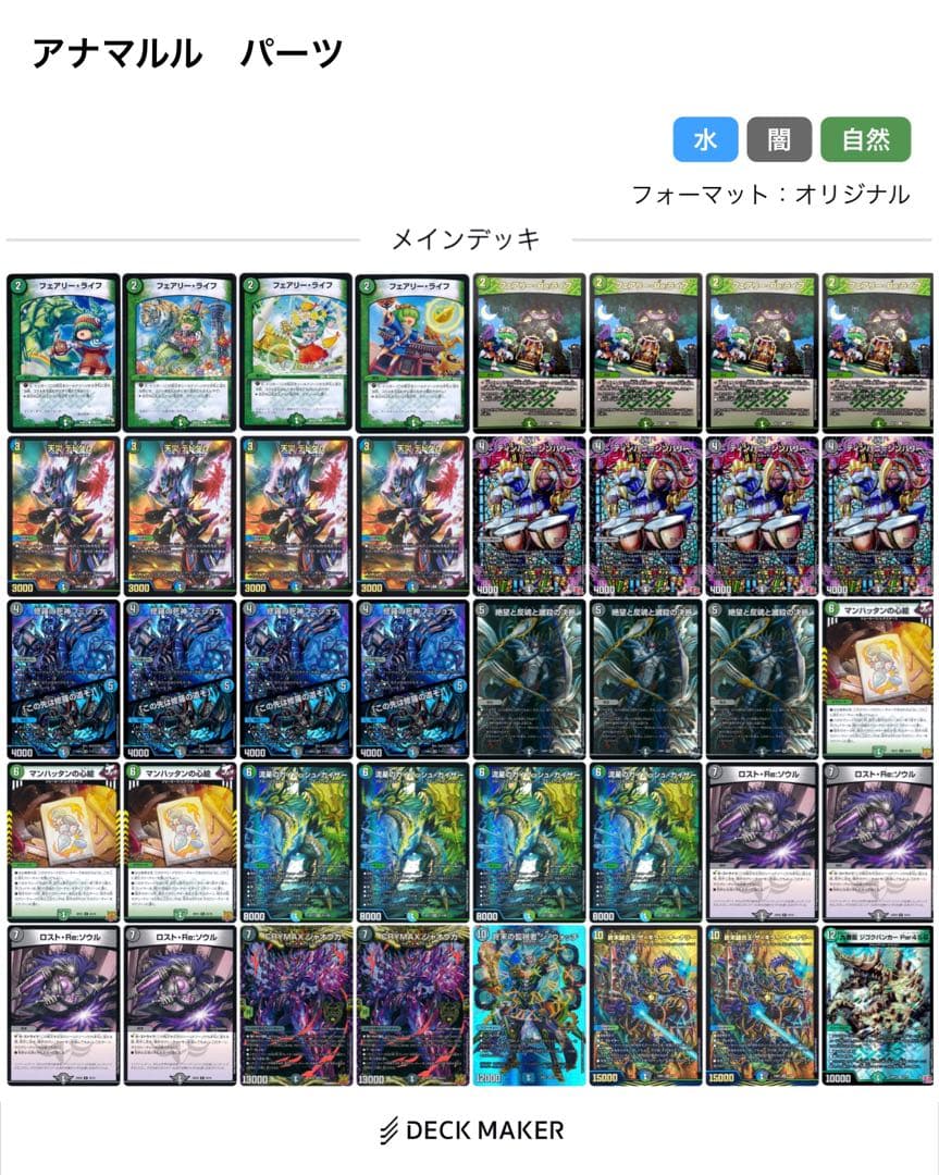 【即購入可！】アナカラーマルル　デッキパーツ