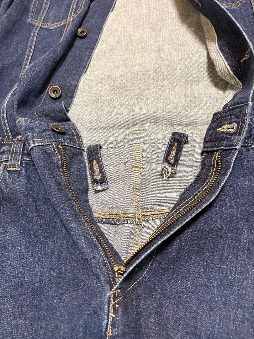 GRACE ENGINEER ストレッチデニムつなぎ 濃紺 LL 美品