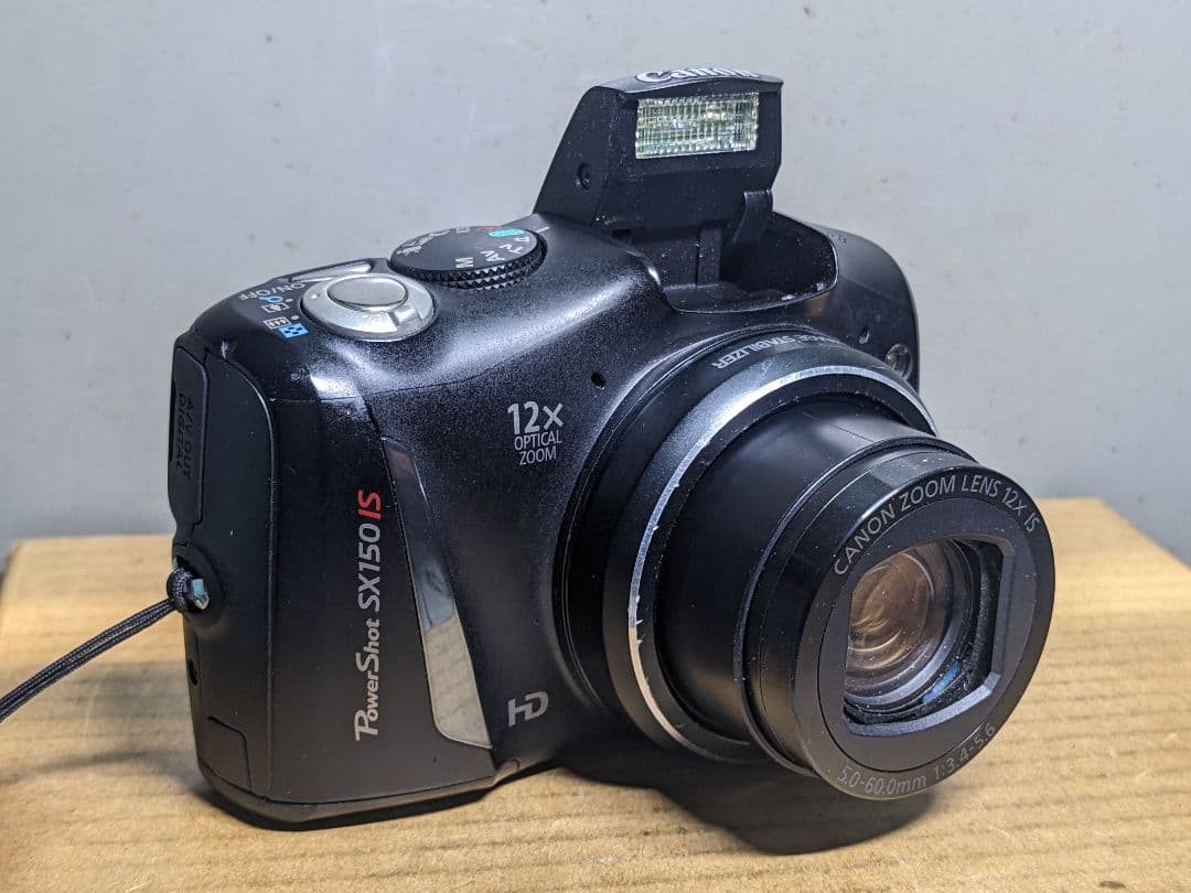 Canon キャノン PowerShot SX150IS ブラック 訳有り現状品