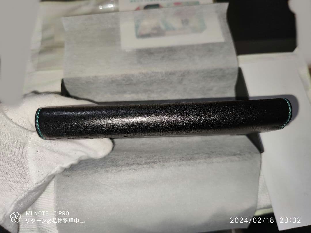 初音ミク 10周年 記念 本革 長財布 未使用 スペシャルカード付き