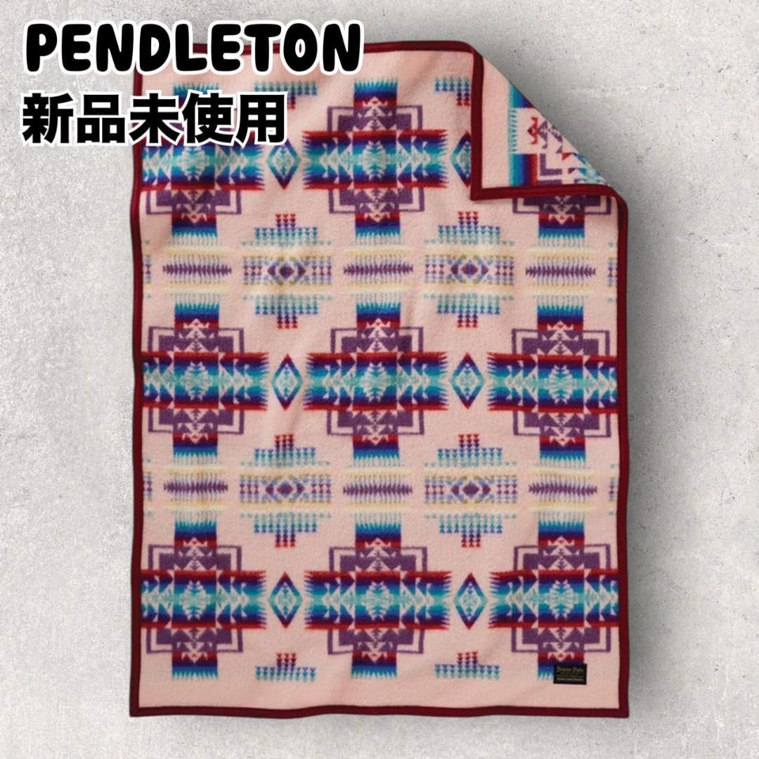 PENDLETON ペンドルトン ムチャチョ ウールブランケット 膝掛け ピンク