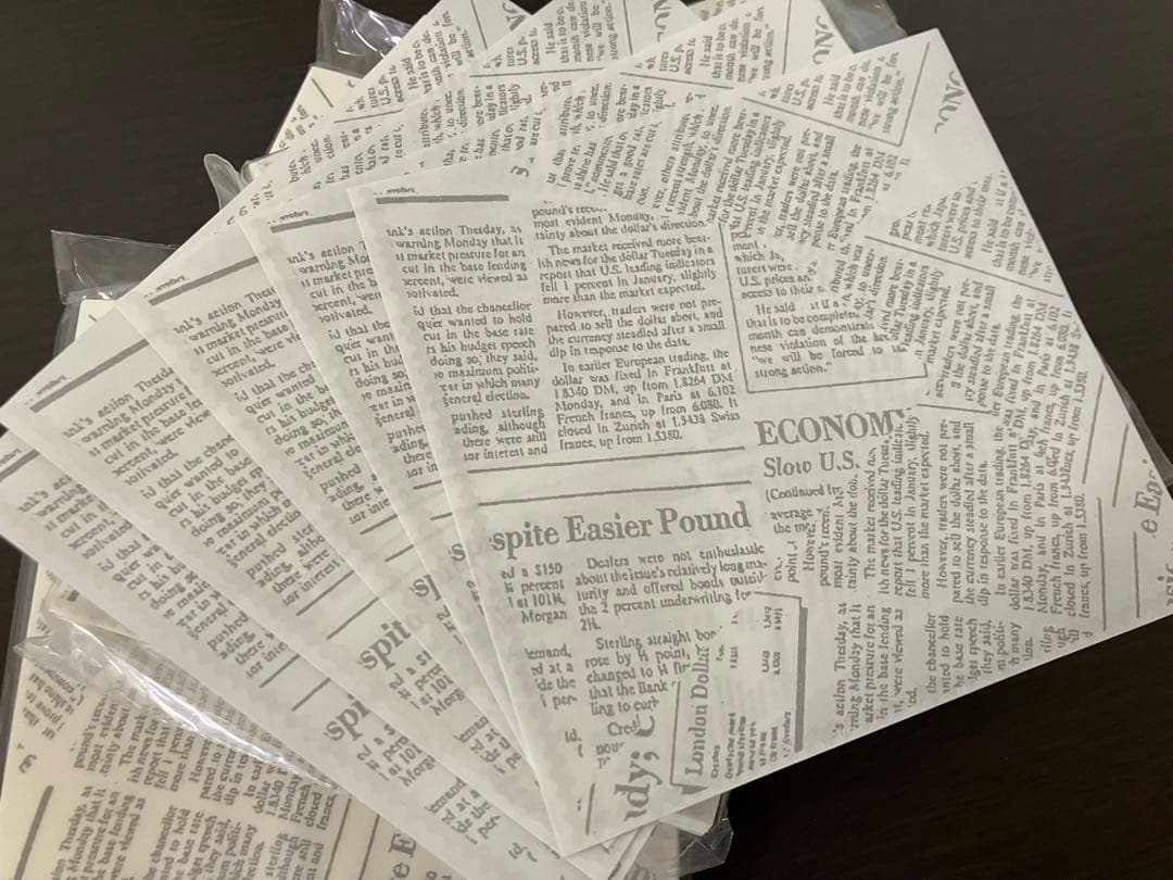 バーガー袋　小(ドーナツ・コロッケ・パン・ワッフル等)まとめ売り業務用3000枚