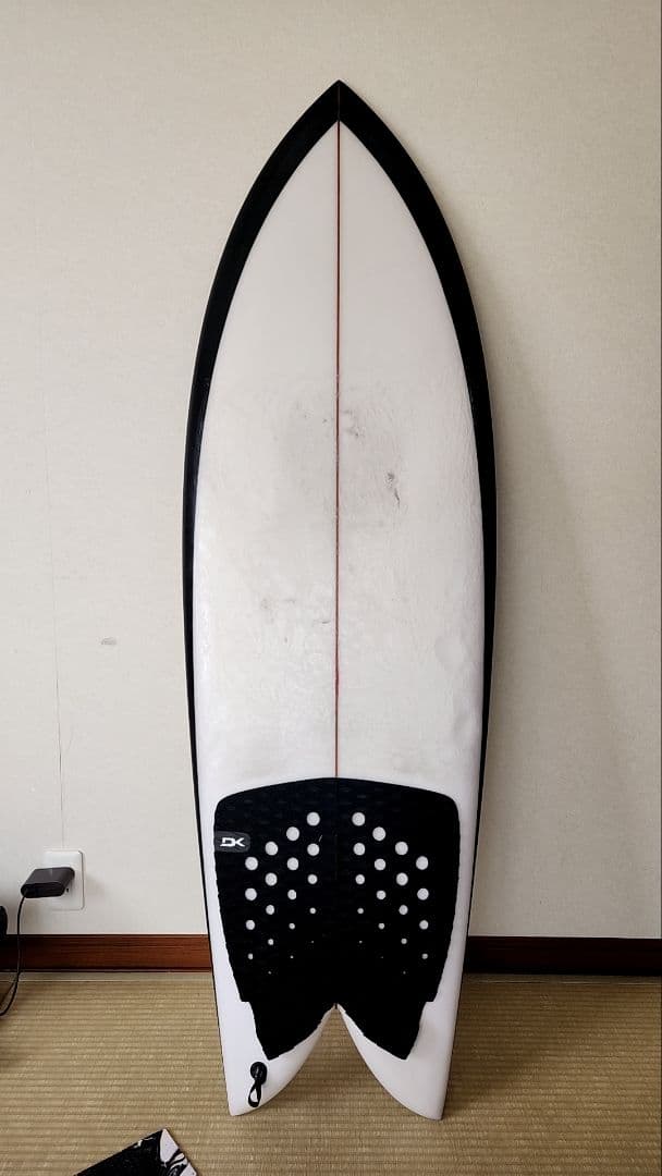 クリステンソン【フィッシュ】サーフボード　フィン込　5'6　千葉北