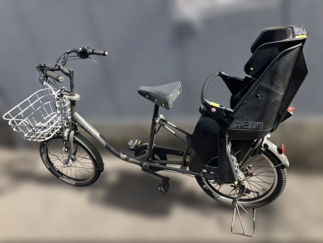 チャイルドシート付きシティサイクル♪ビッケモブ