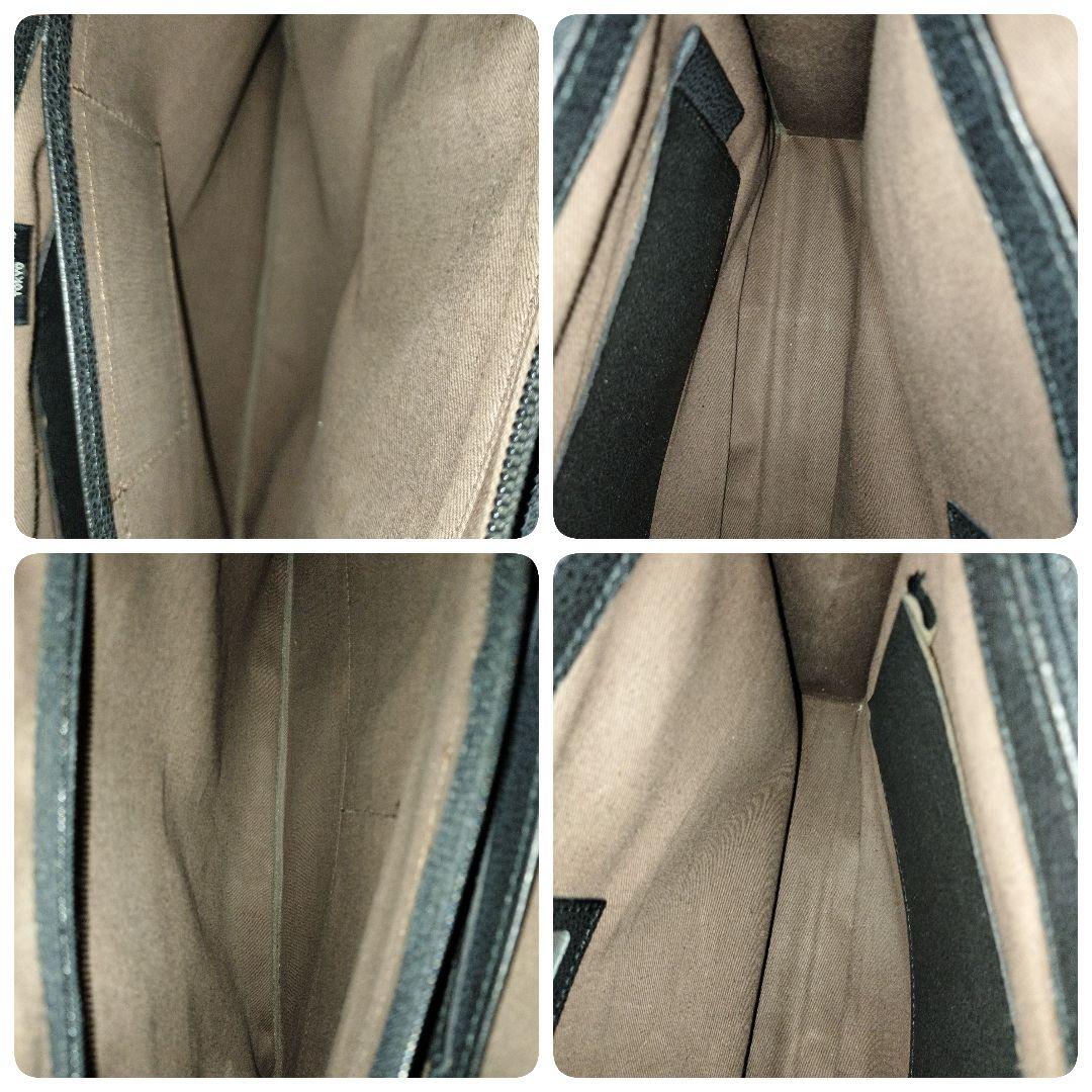 ポーター ビジネスバッグ ブリーフケース 本革 ブラック