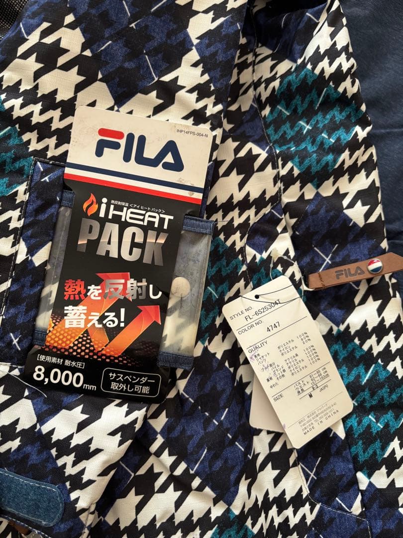 FILA スキースノボウェア 上下レディースM