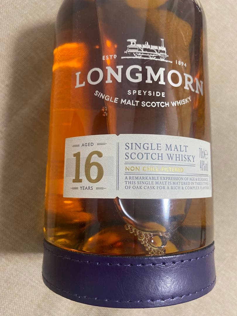 LONGMORN 16年 シングルモルトスコッチウイスキー 48% 外箱付き
