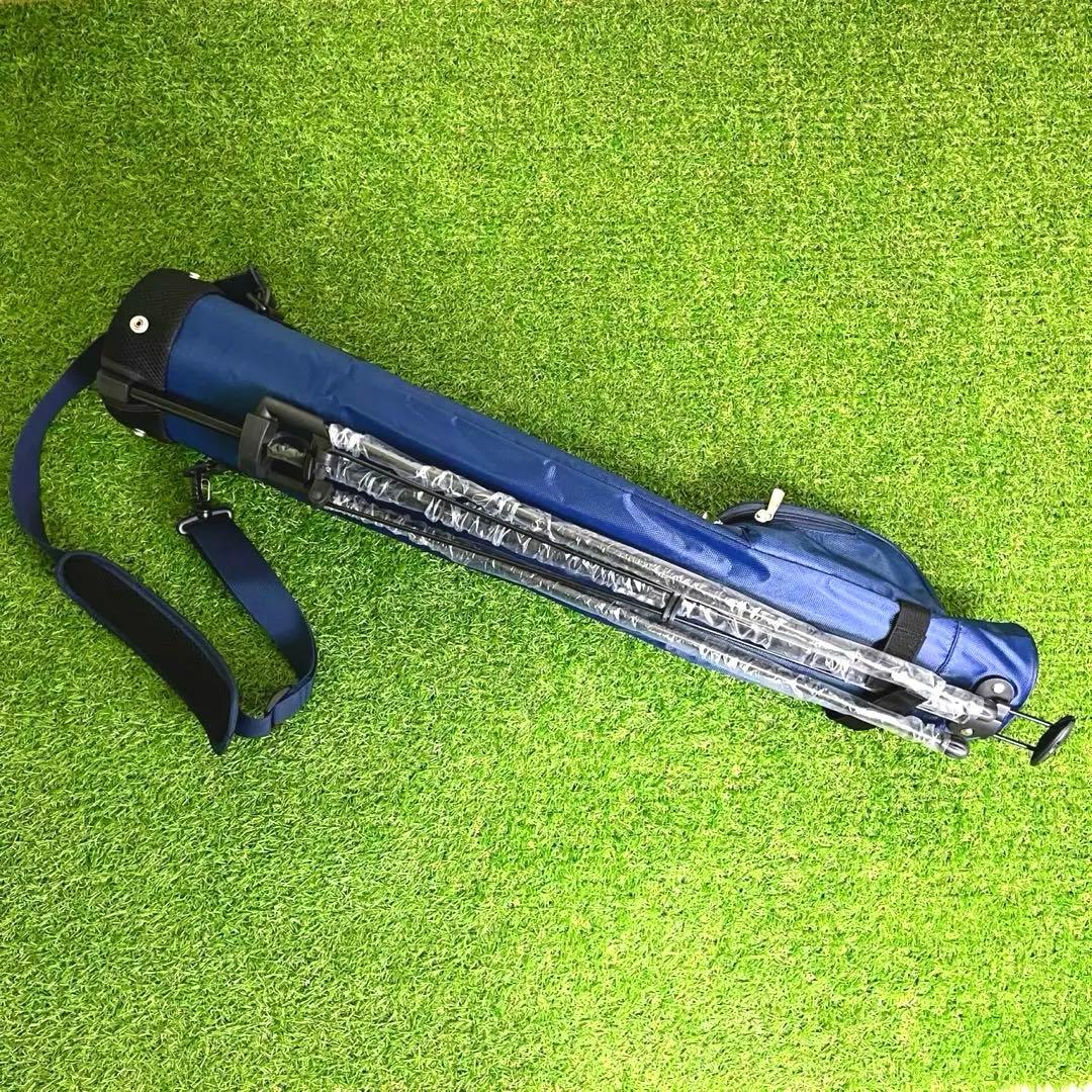 極美品 パーリーゲイツ キャディバッグ 軽量 セルフスタンド ゴルフクラブケース