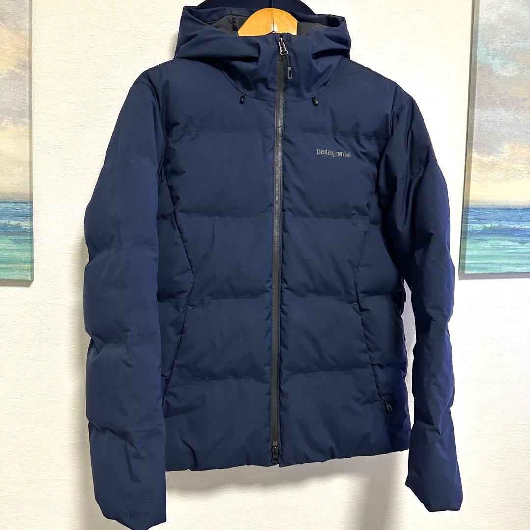 パタゴニア メンズ ジャクソングレイシャー ダウンジャケット ネイビー M