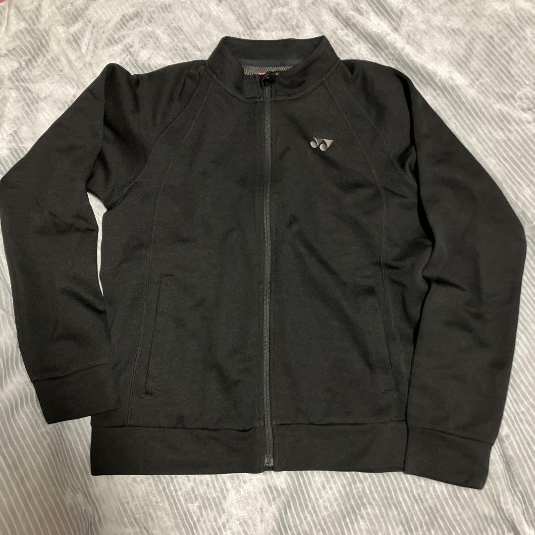 YONEX ブラックジャージ上下セット JP L