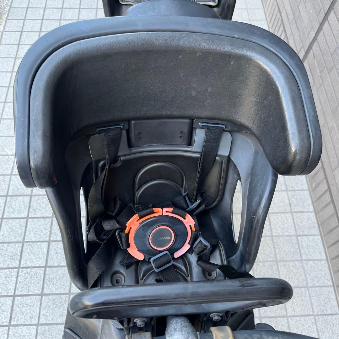 パナソニック 電動アシスト自転車 ギュットアニーズ 前後チャイルドシート付 黒