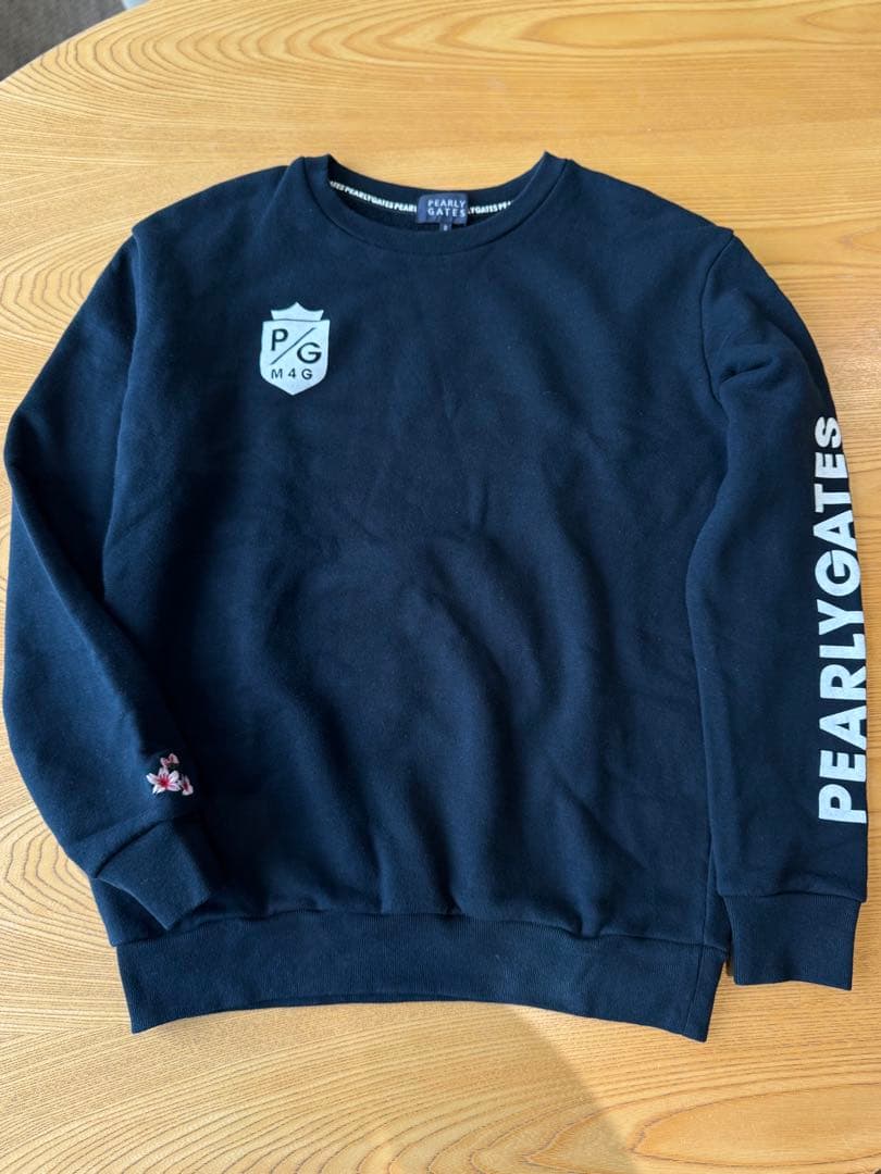 パーリーゲイツ　トレーナー　ネイビー　サイズ2