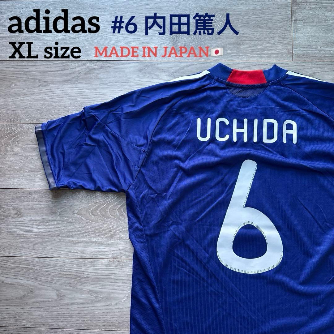 adidas サッカー日本代表 オーセンティック ユニフォーム XL 内田篤人