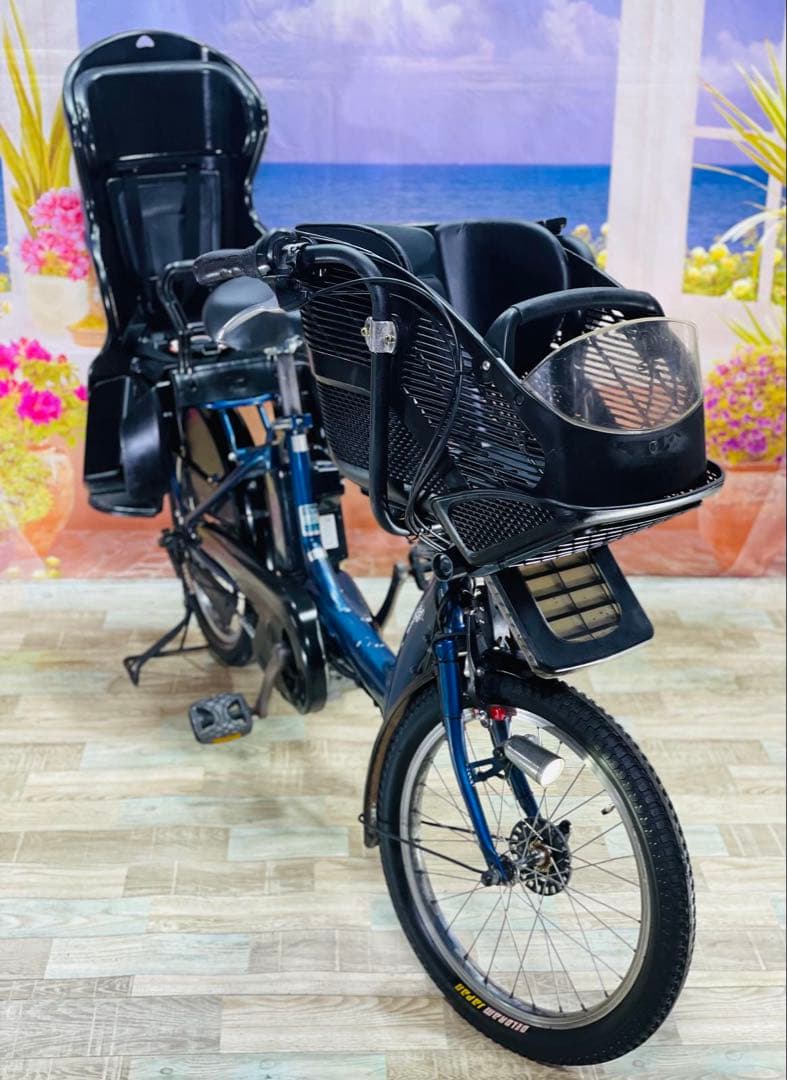 ヤマハパスキス⭐️人気モデル！子供乗せ電動アシスト自転車Y2996